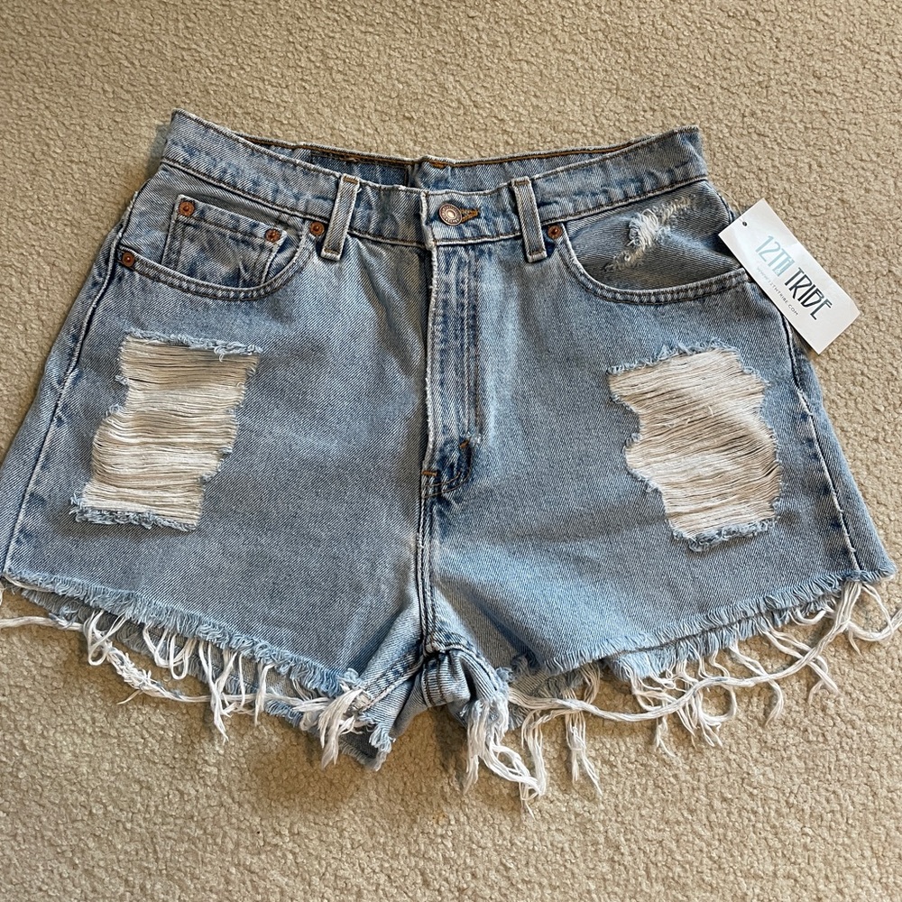 Custom Levi’s from 12th Tribe - Vintage Levi Thrasher short - never worn!